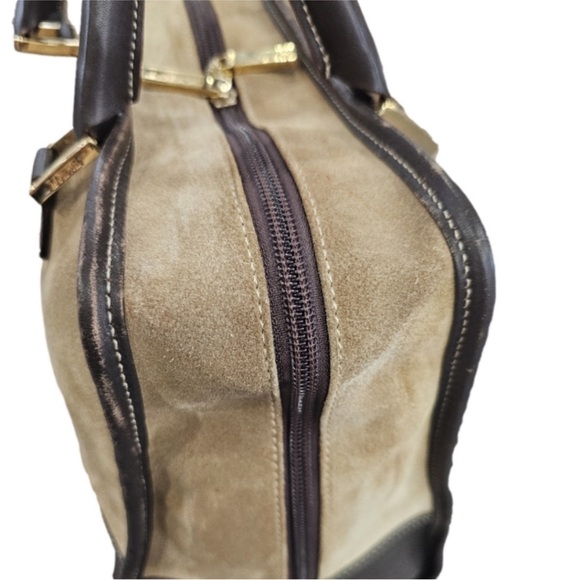 Auth Loewe Amazona 32 Suede Leather Handbag *Super Soft* - Picture 7 of 13